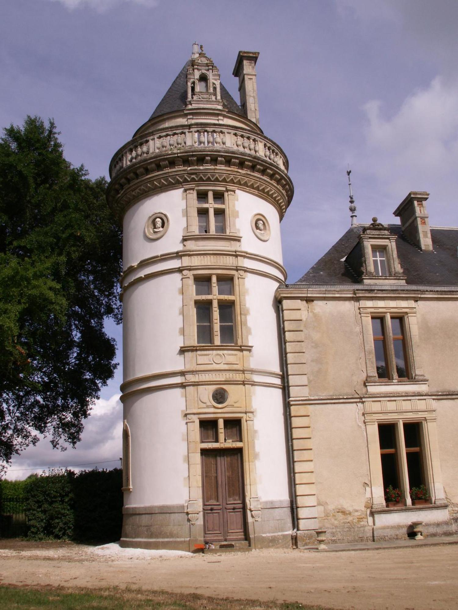 Chateau De La Court D'Aron Saint-Cyr-en-Talmondais エクステリア 写真