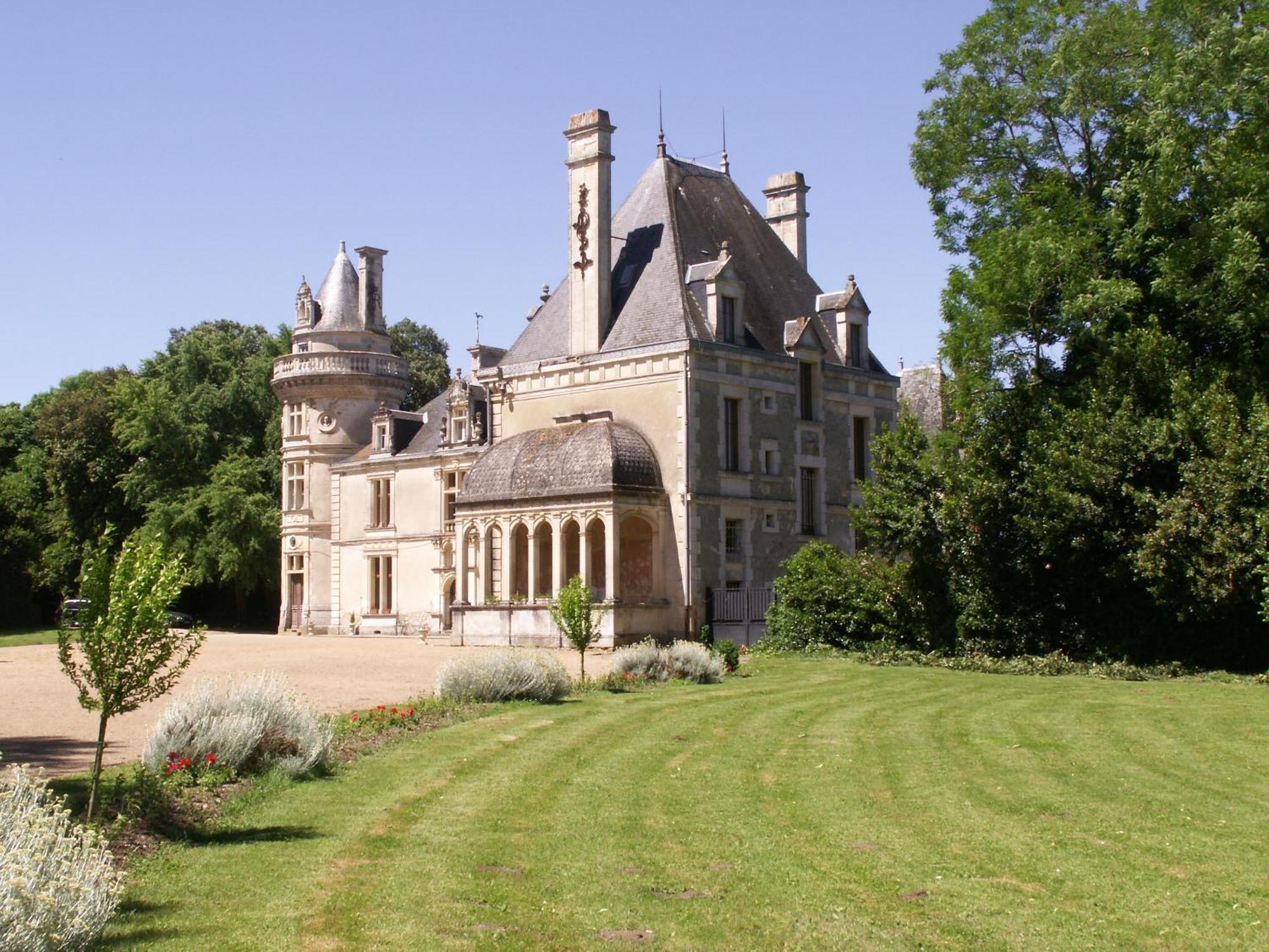 Chateau De La Court D'Aron Saint-Cyr-en-Talmondais エクステリア 写真